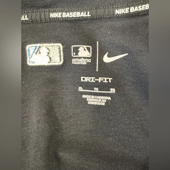 Nike Miami Marlins Authentic Collection Game Time 1/4 Zip Pullover XL M1011459 - Picture 4 of 5